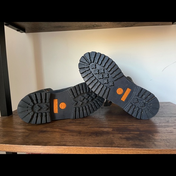 Rare VINTAGE Timberland Denim and Nubuck Fold Over. Circa 2003 or 05 - Picture 5 of 11